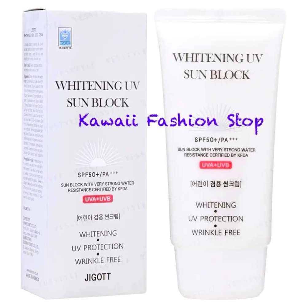 JIGOTT WHITENING UV SUN BLOCK SPF 50+/PA+++ (70ml)